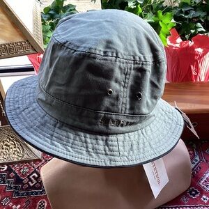 Stetson Olive Green Bucket Hat